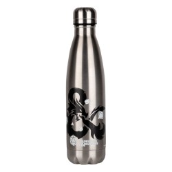 Dungeons & Dragons Drinkfles Logo Silver