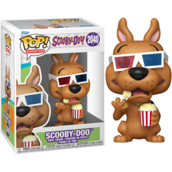 Funko Pop 2040 Scooby Doo with 3D Glasses, Scooby Doo