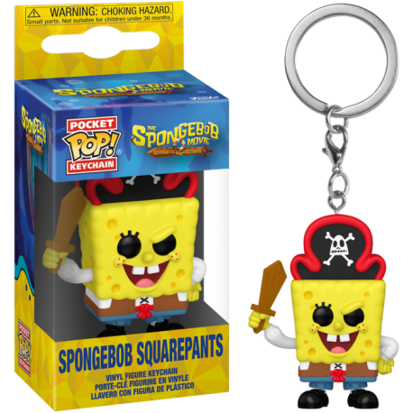 The SpongeBob Movie: Search for SquarePants (2025) - SpongeBob SquarePants (Pirate) Pocket Pop! Keychain