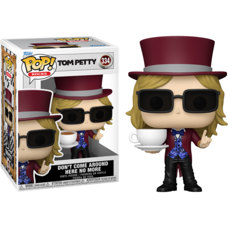 Funko Pop 334 Tom Petty - Don't Come Around Here No More