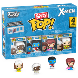 X-Men - Rogue, Nightcrawler, Gambit & Storm Bitty Pop! Vinyl Figure 4-Pack