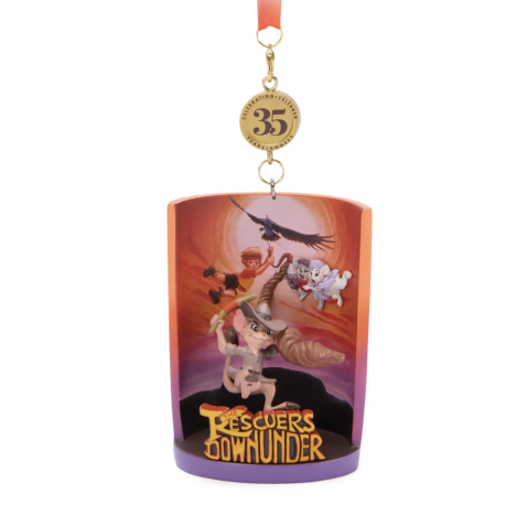 Disney The Rescuers Down Under 35th Anniversary Legacy Sketchbook Ornament
