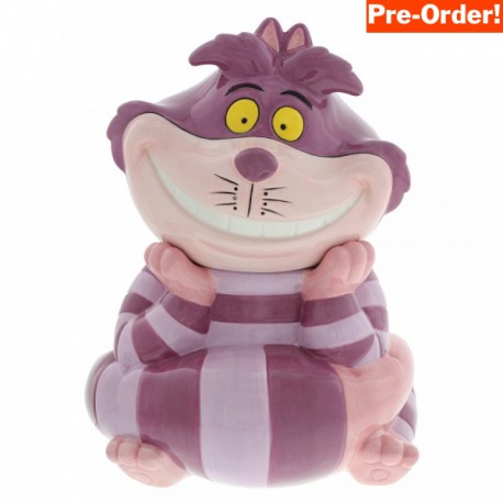 Pre Order - Disney Ceramics Cheshire Cat Cookie Jar