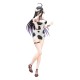 Overlord Trio-Try-iT PVC Statue Albedo Mini Dress Cow Pattern Ver. 21 cm