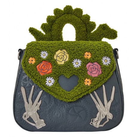 Loungefly Edward Scissorhands - Sherpa 8" Faux Leather Crossbody Bag