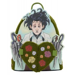 Loungefly Edward Scissorhands - Sherpa 10" Faux Leather Mini Backpack