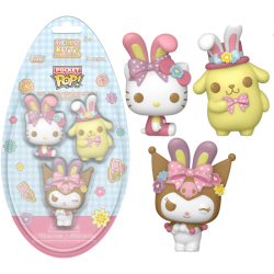 Hello Kitty & Friends - Bunny Ears Pocket Pop! Vinyl Figure 3-Pack