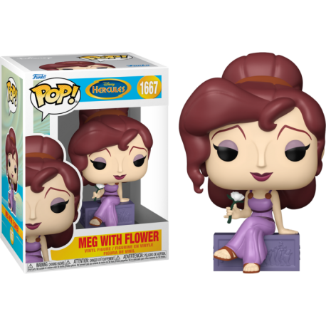 Funko Pop 1667 Meg with Flower, Hercules
