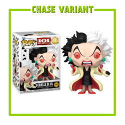 Funko Pop 1663 Cruella De Vil (Chase), 101 Dalmatians