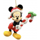 Disney - Mickey Mouse Candy Cane Hanging Ornament