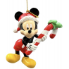 Disney - Mickey Mouse Candy Cane Hanging Ornament