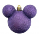 Disney - Mickey Mouse Ear Bauble (Dark Purple)