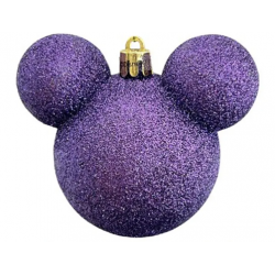 Disney - Mickey Mouse Ear Bauble (Dark Purple)