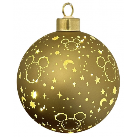 Disney Lighted Bauble Mickey Stars (Small)