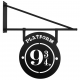 Harry Potter - Metal Door Sign Swing Platform 9 3/4