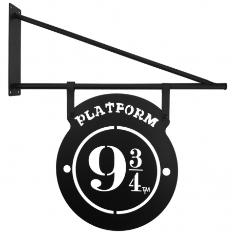 Harry Potter - Metal Door Sign Swing Platform 9 3/4