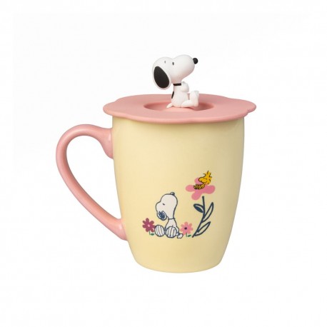 Peanuts Mug with Lid Premium Ver.