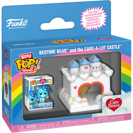 Care Bears - Bedtime Bear & the Care-a-Lot Castle Bitty Pop! Town Vinyl Figure