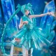 Hatsune Miku Clearluxe PVC Statue Emerald Gem 28 cm