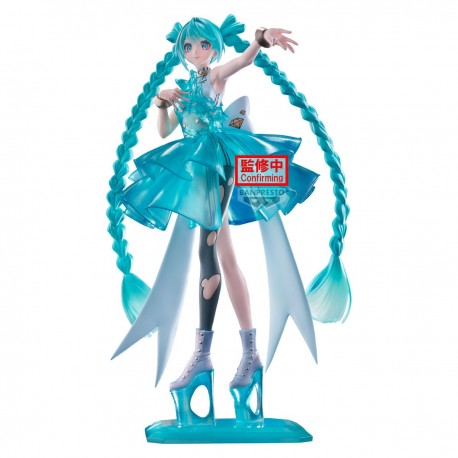 Hatsune Miku Clearluxe PVC Statue Emerald Gem 28 cm