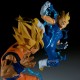 Dragon Ball Z Match Makers PVC Statue Majin Vegeta (vs Super Saiyan 2 Son Goku) 15 cm