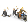Tintin - Tintin's Motorcycle 1/24