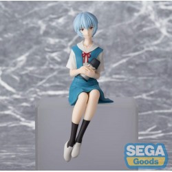 Rebuild of Evangelion PM Perching PVC Statue Rei Ayanami Evangelion New Theatrical Edition 14 cm