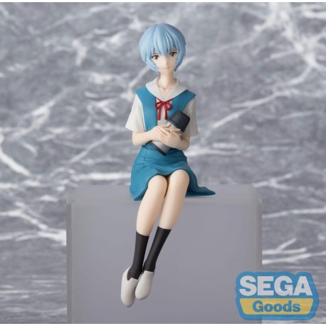 Rebuild of Evangelion PM Perching PVC Statue Rei Ayanami Evangelion New Theatrical Edition 14 cm