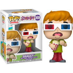 Funko Pop 2039 Shaggy with 3D Glasses, Scooby Doo