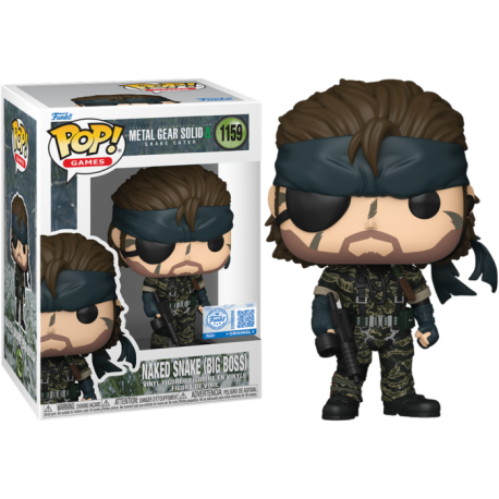 Funko Pop 1159 Naked Snake (Big Boss)(Excl.), Metal Gear Solid 3