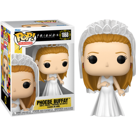 Funko Pop 1868 Phoebe Buffay in Wedding Dress, Friends