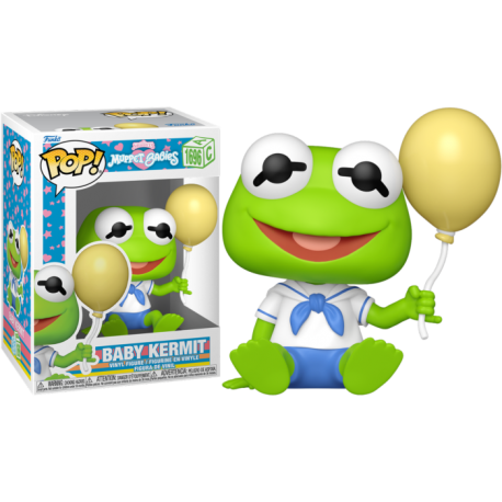 Funko Pop 1696 Baby Kermit, Muppet Babies