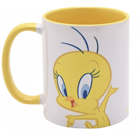 Looney Tunes - Tweety Pie Yellow Inside Mug - 11oz