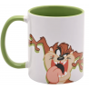 Looney Tunes - Tasmanian Devil Green Inside Mok - 11oz