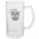 Transformers Autobot Icon Glass Tankard