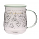 Disney Classic Collectable Glass Mug With Lid - Bambi