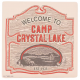 Friday 13th - Square Coaster - Camp Crystal Lake