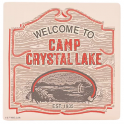 Friday 13th - Square Coaster - Camp Crystal Lake
