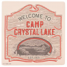 Friday 13th - Square Coaster - Camp Crystal Lake