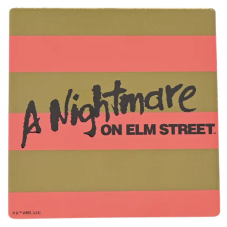 Nightmare on Elm Street - Coaster - Freddy Stripes