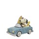 Jim Shore - Snoopy Surfboard Car Figurine - Peanuts