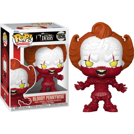 Funko Pop 1856 Bloody Pennywise, It: Welcome To Derry
