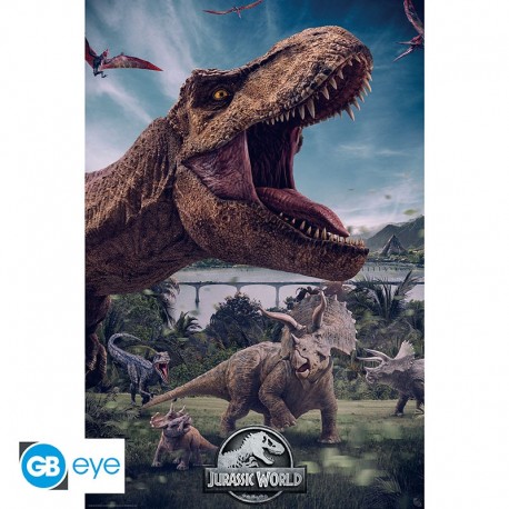 Jurassic World - Poster Maxi 91.5x61 - World (N5)