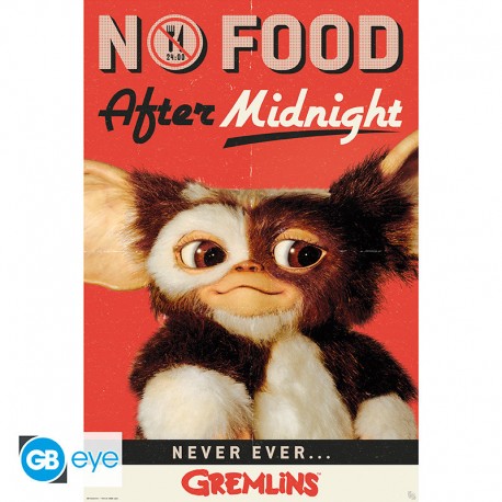Gremlins - Poster Maxi 91.5x61 - NO Food After Midnight (N11)