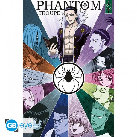 Hunter X Hunter - Poster Maxi 91.5x61 - Spider Members (A-H2)