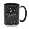Star Trek Tech Black & White 15oz Mug