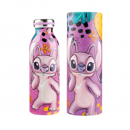 Disney Stitch - Water Bottle Angel Pink (500ML)