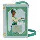 Loungefly The Princess and the Frog - Tiana Recipe Book 6" Faux Leather Crossbody Bag
