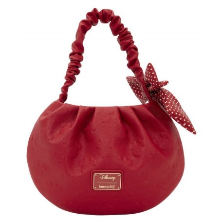 Loungefly Minnie Mouse - Rock the Dots 7" Faux Leather Coquette Handbag