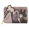 Loungefly Sleeping Beauty - Sleeping Beauty & Maleficent Spinning Wheel 4" Faux Leather Zip-Around Wallet